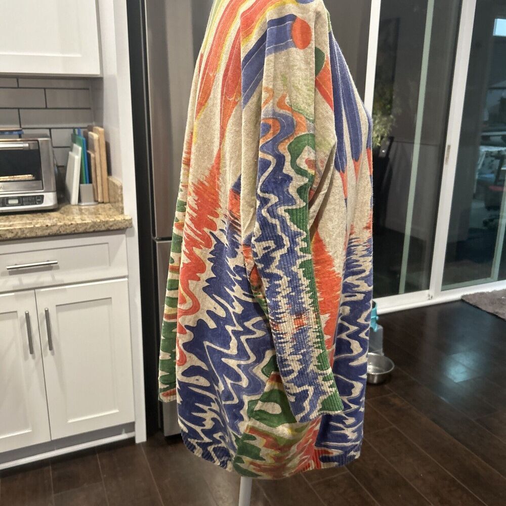 Maya Antonia Loose Sweater Dress Long Sleeve Pencil Medium Large Colorful - Picture 9 of 15